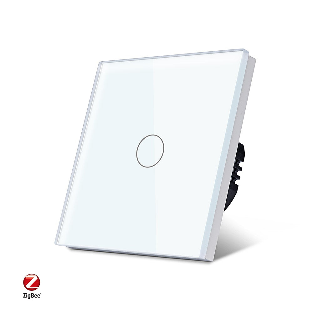 Interruptor táctil Zigbee simple doble o triple